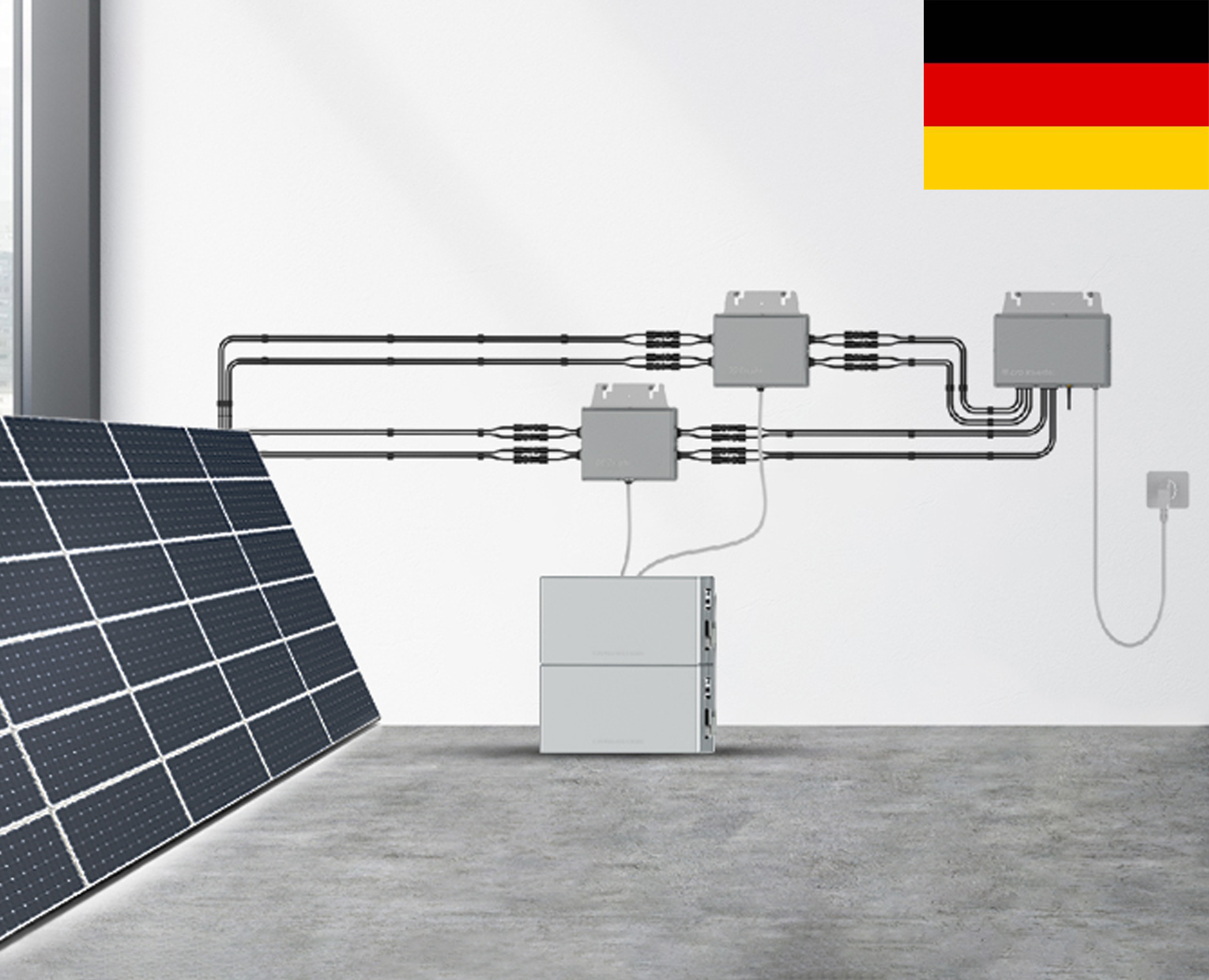Solution intégrée de centrale photovoltaïque